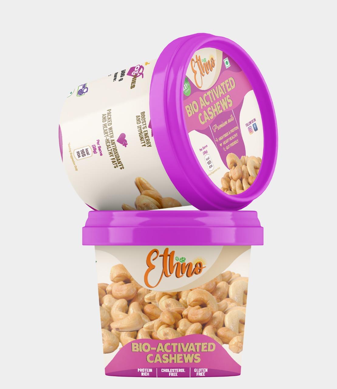 Roasted and Salted Bio Activated Cashews
